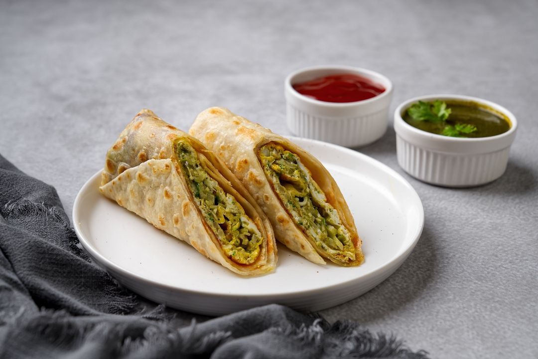 Egg Kathi Roll